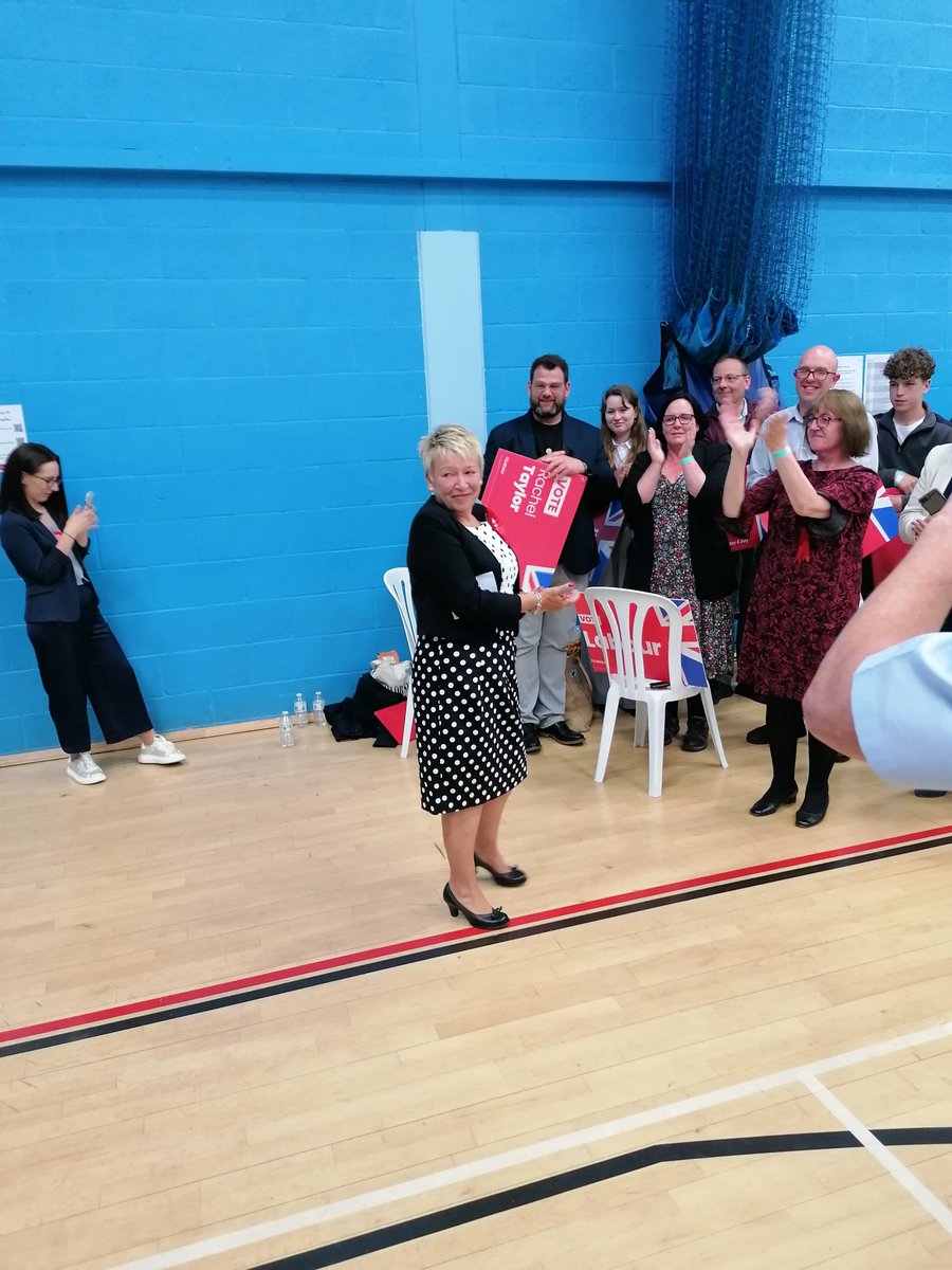 Big win for Labour's Rachel Taylor in North Warwickshire &amp; Bedworth - Reform took a lot of Tory incumbent's vote. Story for so many seats across the country #GE2024