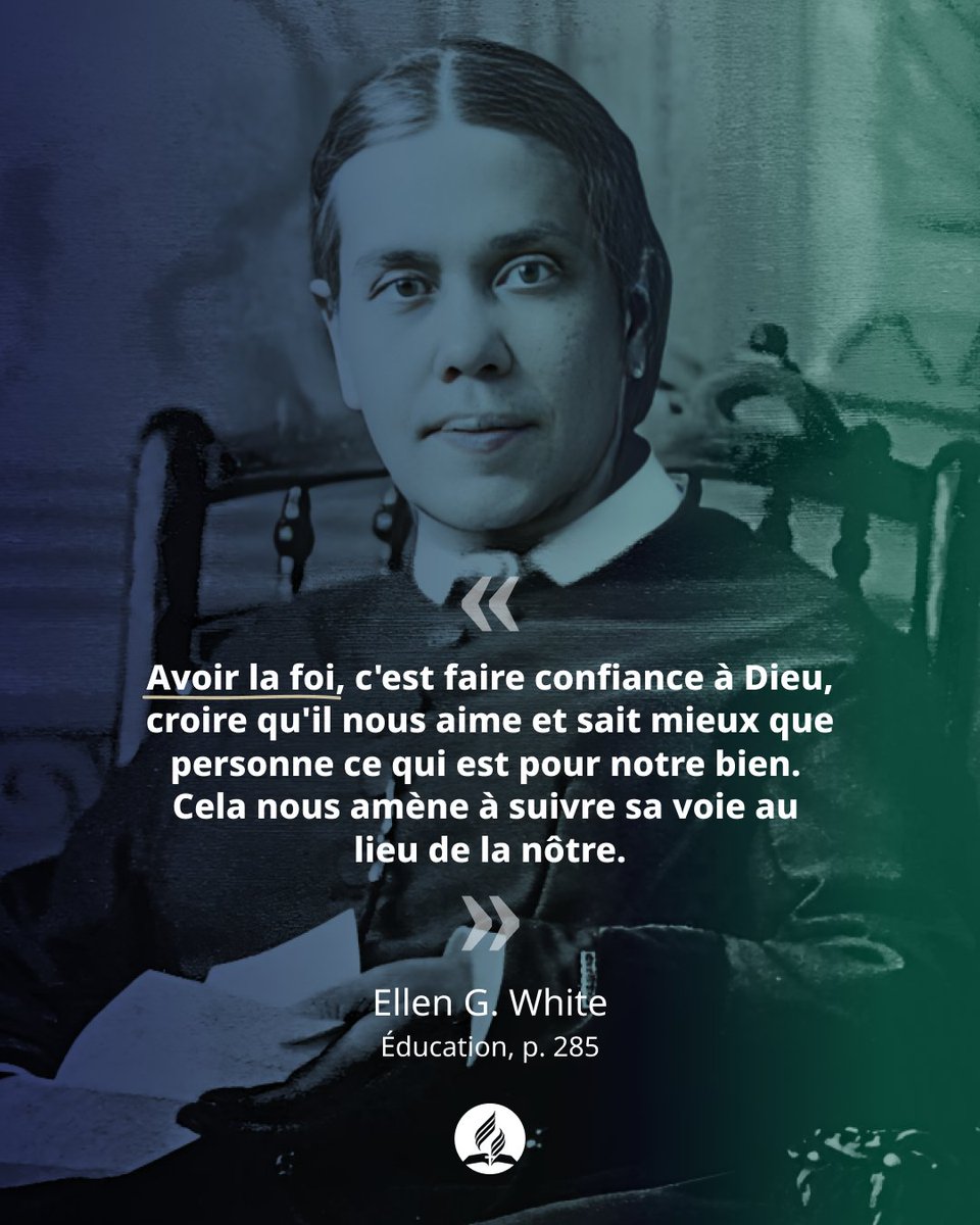 adventistesfr's tweet photo. Laissez votre foi prendre le volant 🌟✨. Faites confiance à l'amour et à la sagesse de Dieu pour vous guider vers ce qui est le mieux pour vous. Choisissez sa voie plutôt que la vôtre. #Foiplusquelapeur #plandeDieu #confianceenlui https://t.co/ULyBWhU0ww