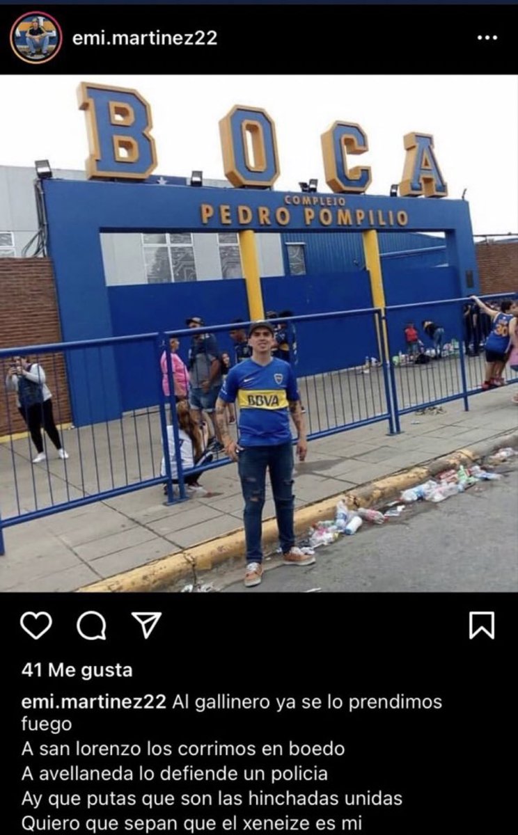 SOS GIGANTE DIBUUUU, ESTÁS LOCOOOOOOO!!! 🇦🇷🇦🇷🇦🇷🇦🇷

DE BOCA PREDIO AL MUNDO!💙💛