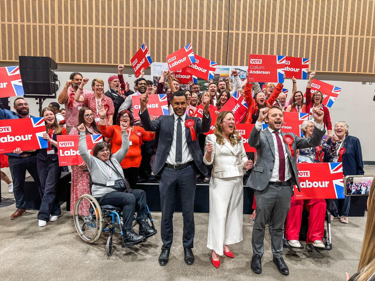 Milton Keynes has THREE LABOUR MPs 🌹🌹🌹

Thank you to everyone who put their trust in Labour. It’s time to deliver change for our city and country.