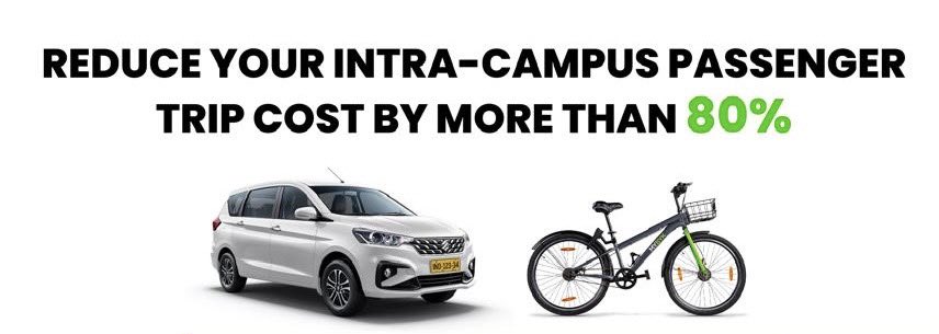 mybyk_in's tweet image. Did you know MYBYK can reduce your intra-campus transit time by 3X while reducing your CAPEX by 60% and OPEX by more than 80%?

For more details, please get in touch with Sushil Sevak at sushil@mybyk.in

#MYBYK #ActiveMobility #MicroMobility #CampusLife #shuttle #ElectricCars