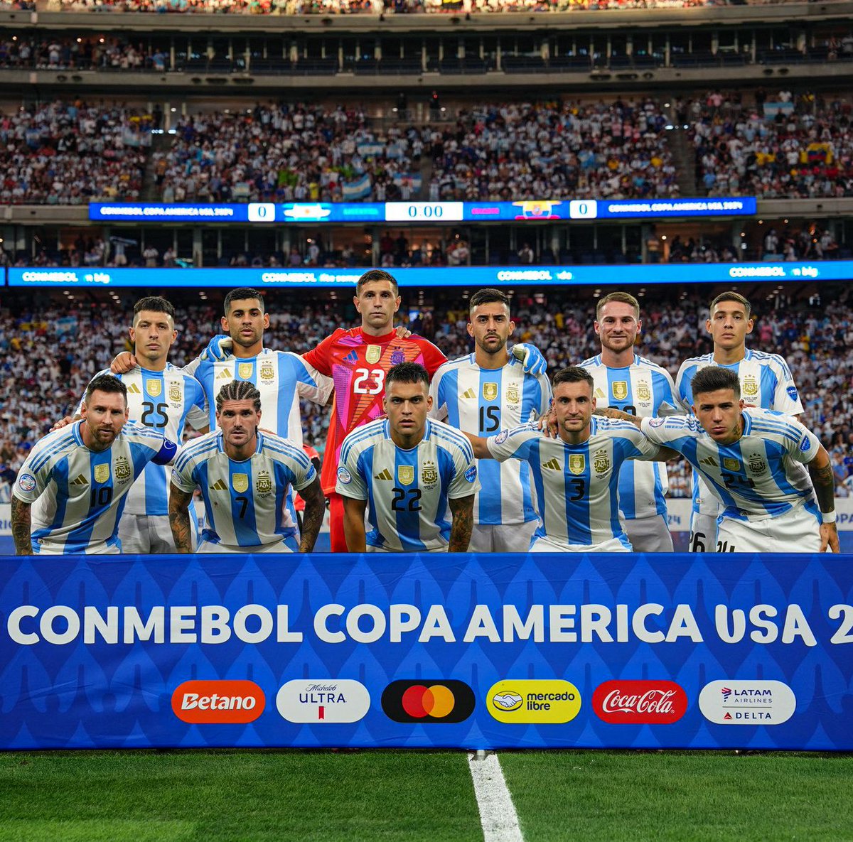 ESTAMOS EN SEMIFINALES DE LA COPA AMÉRICA.