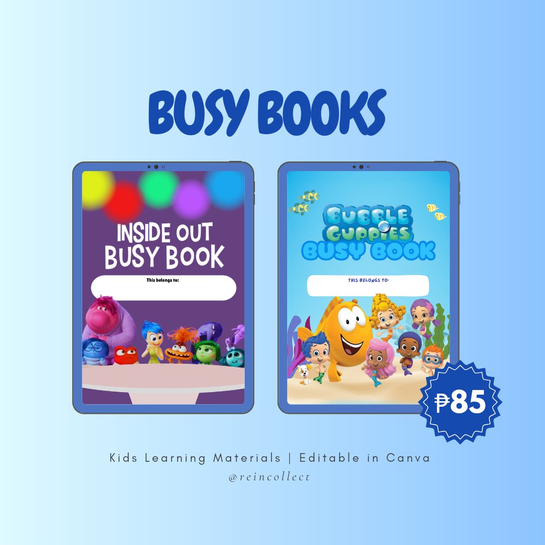 reincollect's tweet photo. ✿ busy books for sale! #reinsales
     Get 2 for ₱85!

     ✦ Inside Out Busy Book
     ✦ Bubble Guppies Busy Book 

♡ kindly check comsec for details.

💌 bundle wts lfb cartoon ph comms kids https://t.co/pQslAbOFs3