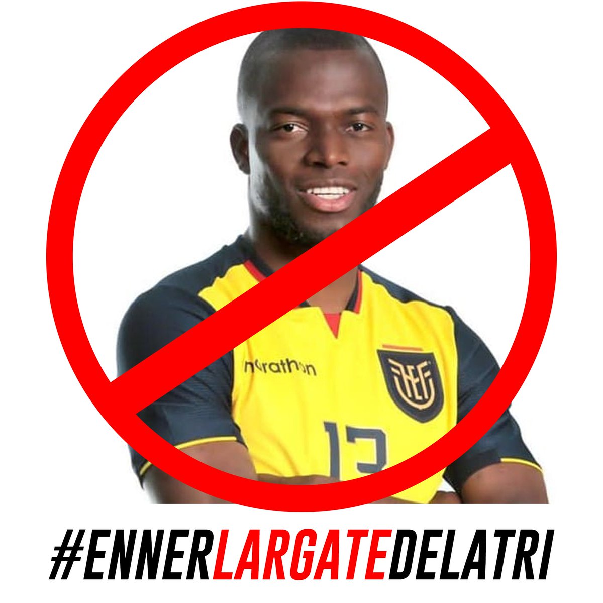 SebasJuan7's tweet photo. @LaTri #EnnerLargatedelaTri
✔Nos eliminó del Mundial con asistencia a un jugador de Senegal
✔Nos eliminó de la Copa América 
✔Se hizo expulsar y le dio el 1er lugar a Venezuela (Canadá era nuestro rival y nos metiamos a Semis) 
✔Sólo le mete goles a Bolivia https://t.co/4SSMACJbX0