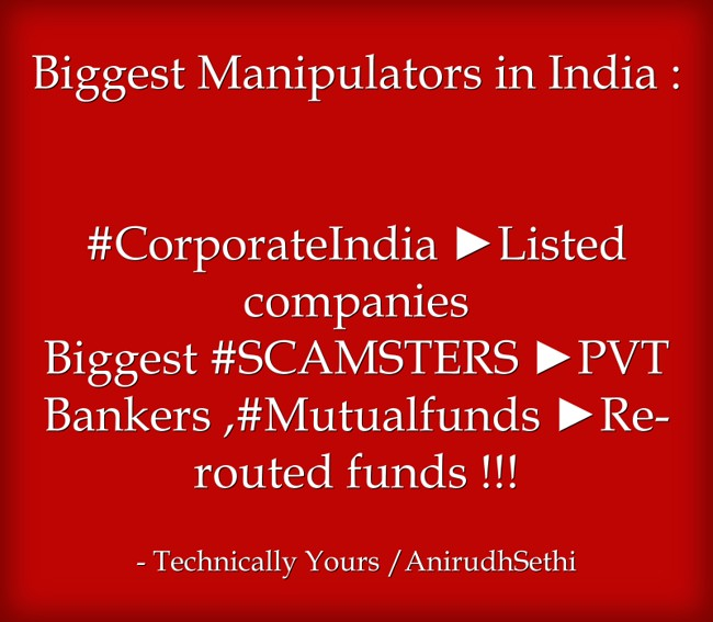 CHARTISKING's tweet image. Remember this ↓

•What u seen on your #TradingScreen is useless 
•Game been played at #Corporate towers ►Nobody can catch !!