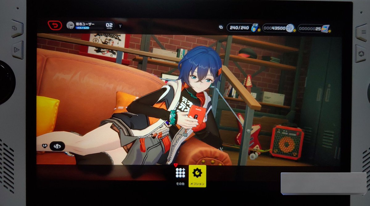 tacota_shone's tweet photo. ゼンレスゾーンゼロも入れてみました、グラフィック中設定��65℃~80℃くらいです。インストール2時間かかったけどカメラ上下反転うれしい。しかも鳴潮とかパルよりもサクサク😲(ジャンプ・・) #ROGALLY #Z1extreme #ASUS #SSD交換 #SABRENT #ゼンレスゾーンゼロ https://t.co/qoXv3lHjc7