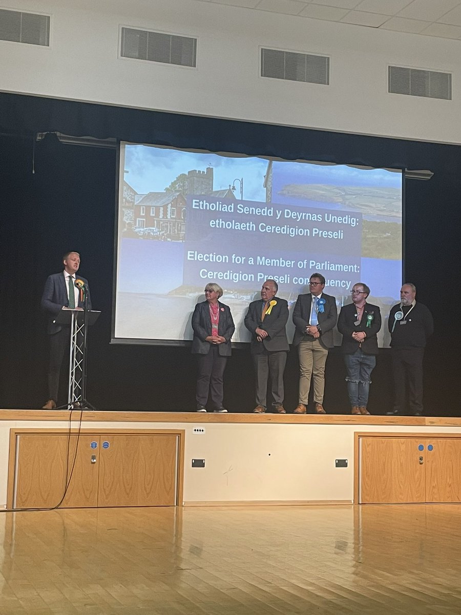 ManonJenkins's tweet photo. Plaid Cymru hold Ceredigion Preseli with 21, 738 votes #Election2024 https://t.co/Y57OfORmD6