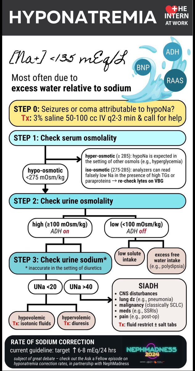 🫘🎯Hyponatremia approach
