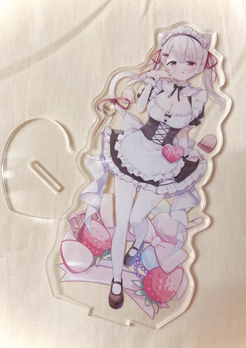 アクスタ実物届いた!!かわいい!!