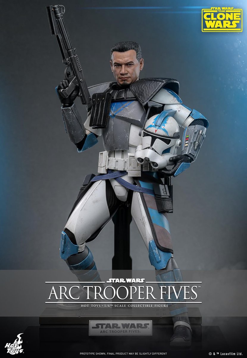 6thscale_KaWu's tweet photo. 【Star Wars: The Clone Wars™ - 1/6th scale Arc Trooper Fives™ Collectible Figure】

New announcement!

Part 1

#Fives #StarWars #TheCloneWars #SWTCW #Lucasfilm #HotToysCollectibles #SixthScale https://t.co/ySvr4Bvd5Q