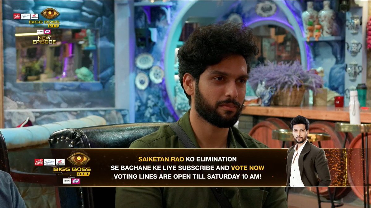 aesthetic_sai's tweet photo. Vote as much as possible for our  hero 😎@Saiketanrao and save him from elimination this week 
Voting lines are open until 10Am  tomorrow..

#VoteForSai 

#SaiKetanRao #SKRSlayers #SKRTeam #BigBossOTT3 #SKRTheWin #SAIHeroOfBBOTT3 https://t.co/kuz0nLQhYY