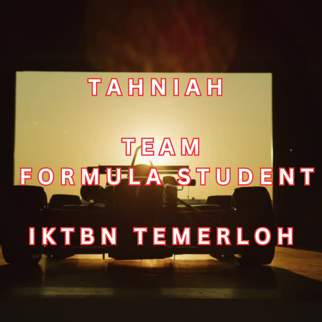 IktbnTemerloh's tweet image. ERLUMBAAN FORMULA STUDENT MALAYSIA 2024
TAHNIAH ATAS KEJAYAAN
Team IKTBN Temerloh
Lokasi : Litar Lumba Rakyat Kuala Selangor, Selangor.

#formulastudent2024 #iktbntemerlohpahang #TvetILKBS #profesionalterunggul #bpkbkbs #MalaysiaMADANI