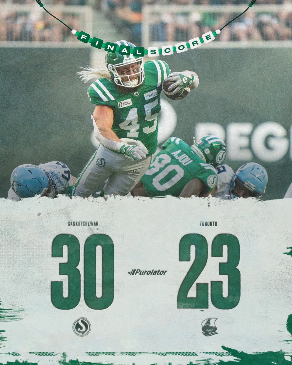 Saskatchewan Roughriders tweet media