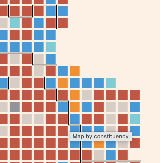 Noting that apart from Lee Anderson who flipped to Reform, the other three Reform wins are, quite literally, geographically marginal. These voters will feel ignored and have voted accordingly. Levelling up investment can win them back.