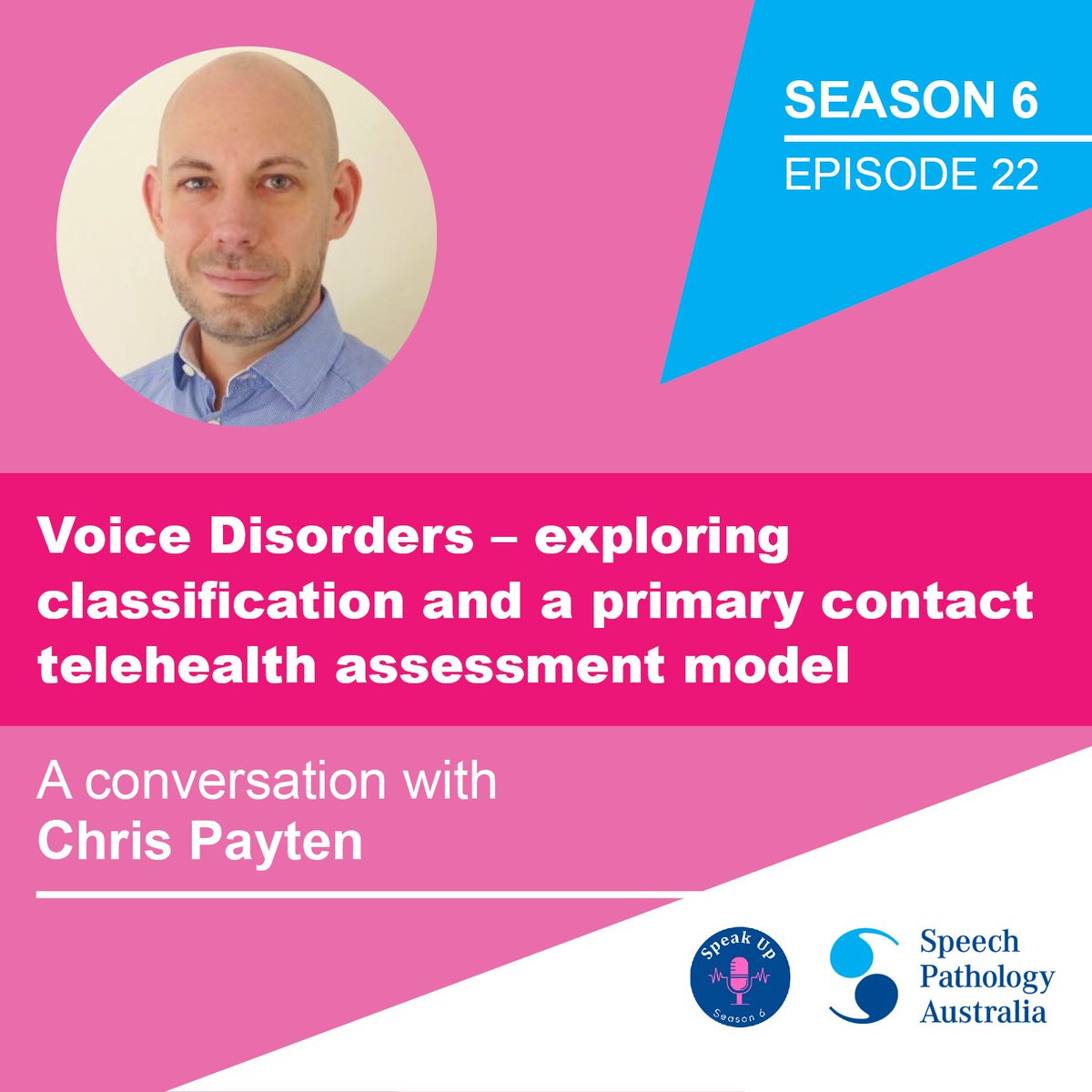 The University of Sydney Voice Lab (@voicelab_usyd) on Twitter photo #SpeakUpPod: Have you heard this amazing podcast by <a href="/chrispaytenSP/">Christopher (Chris) Payten (he/him)</a>, as he speaks about his PhD research in the area of voice disorder classification and implementing a primary telehealth assessment model for voice disorders! Don't miss this!!!
bit.ly/3L82r0j #SpeakUpPod: Have you heard this amazing podcast by <a href="/chrispaytenSP/">Christopher (Chris) Payten (he/him)</a>, as he speaks about his PhD research in the area of voice disorder classification and implementing a primary telehealth assessment model for voice disorders! Don't miss this!!!
bit.ly/3L82r0j