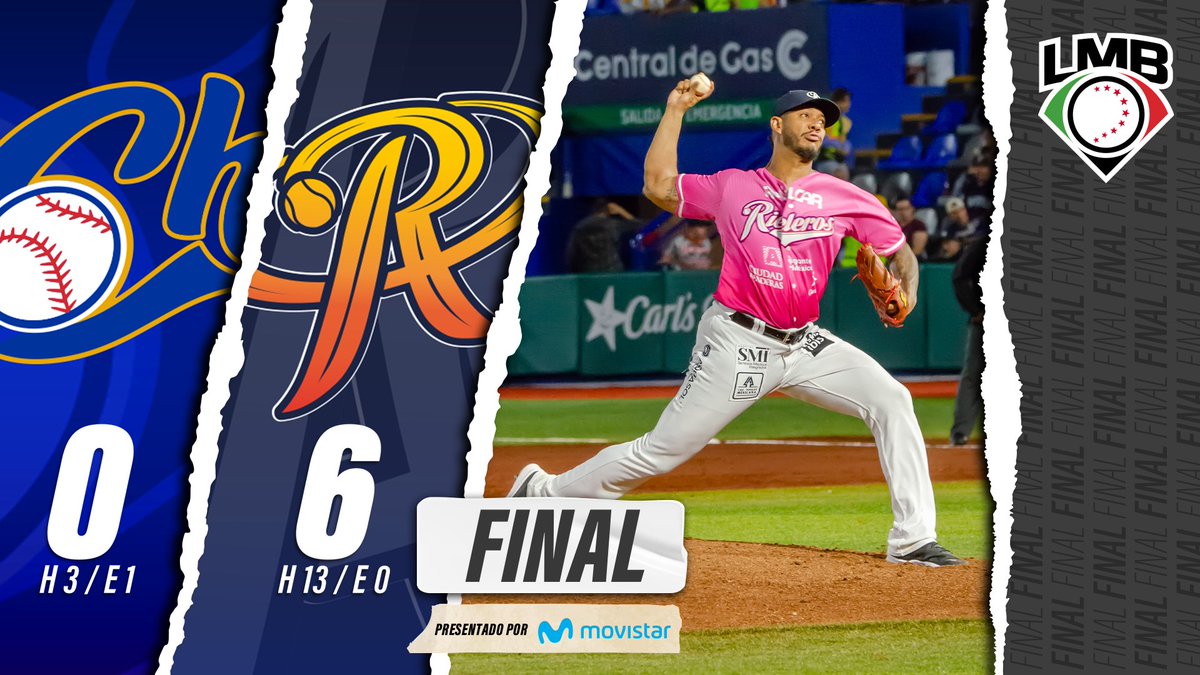 El nicaragüense JC Ramírez ponchó a ocho en 6.1 de labor en blanco para guiar a los <a href="/RielerosDeAgs/">RielerosDeAgs</a> a la victoria sobre los <a href="/charrosbeisbol/">Charros de Jalisco🤠</a> 

PG: JC Ramírez
PD: Matt Hartman

#BeisbolizaTuVida 

Presentado por <a href="/MovistarMX/">Movistar México</a>