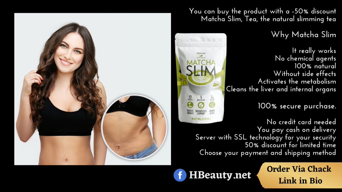 relaxoffers's tweet photo. @kristina7968 📍Wie man 7 kg in 30 Tagen ohne Sport verliert.
Beeilen Sie sich, um 50% Rabatt zu erhalten
✅ Für Details: 👇🔰
Link in Bio:👉 @relaxoffers

Mit dem Verzehr von Matcha Slim können Sie in nur 21 Tagen abnehmen.
#weightloss #matchslim #weightlossjourney #GermanySimplyInspiring https://t.co/hn3JBSgwGf