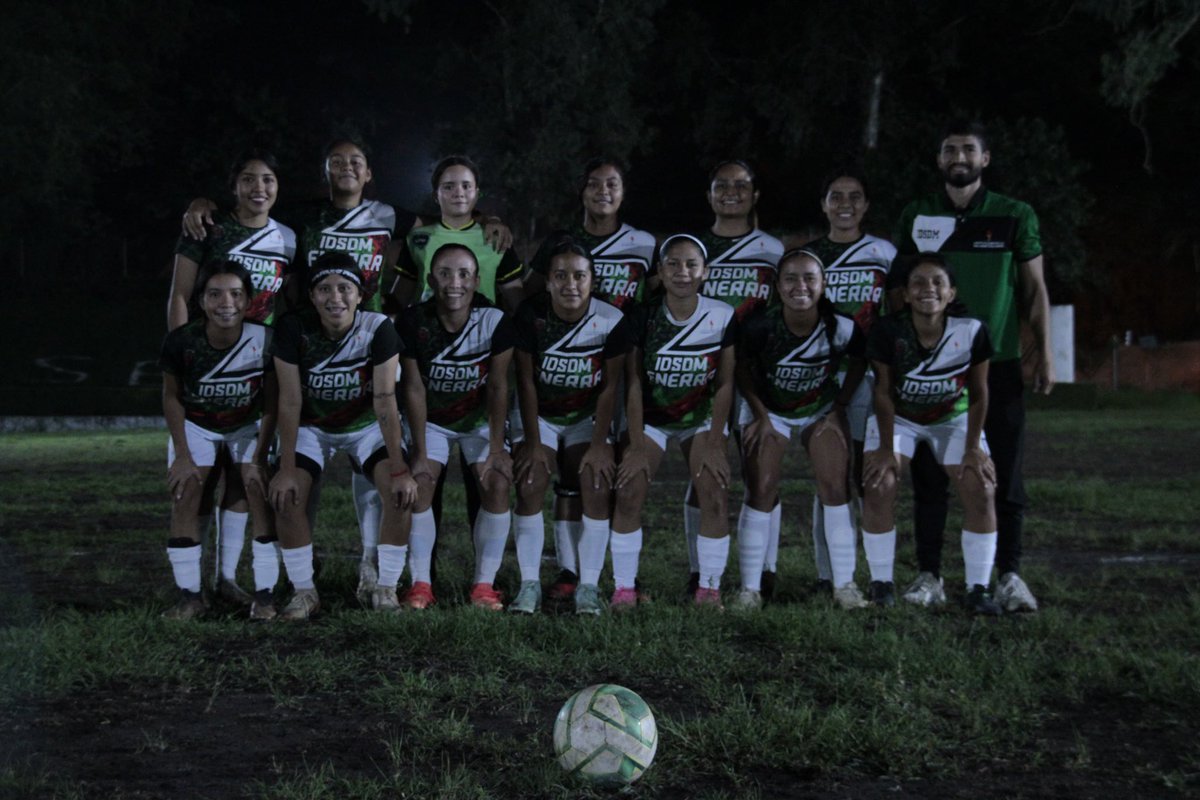 Selectivo de fútbol femenil IDSDM se posiciona en segundo lugar en el Torneo Interdependencias⚽️🔥