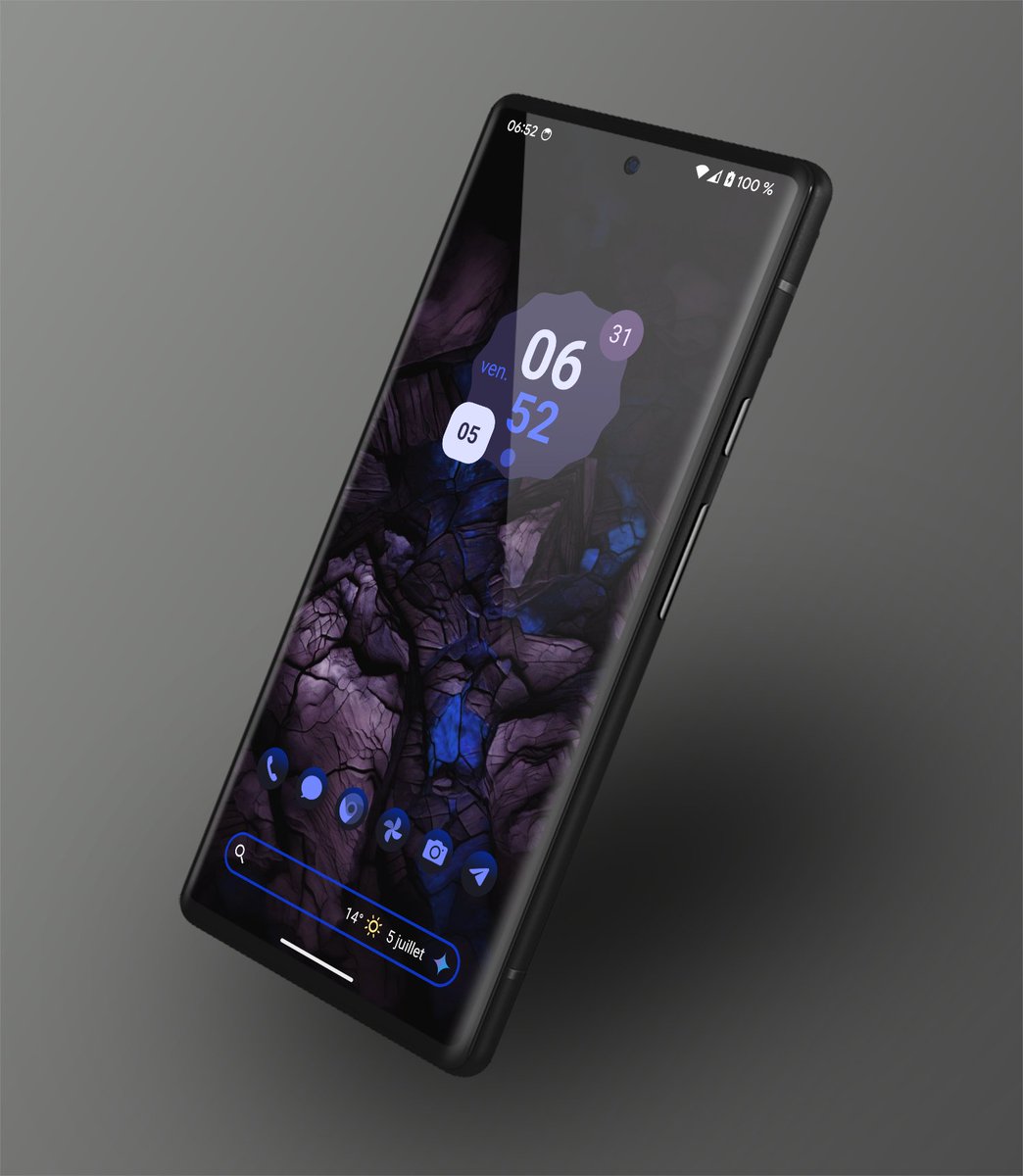 EgFoxDesign's tweet photo. Open with #CreativeApp @KubixStudio to download the #Wallpaper: https://t.co/pC5m0m22y8
Clock : Pix Material You Light/Dark : https://t.co/vgr9fkw2Wy
Icon Pack #iMaterial : https://t.co/43XijG10n4
#EgFoxDesign #MuvingAndroid #android14 #Hishoot2i #TeamPixel #NovaLauncher https://t.co/RtRHsJdhft