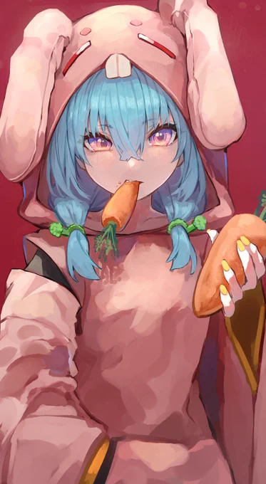 #このタグを見た人は黙って食べ物を持ったキャラを貼る 
