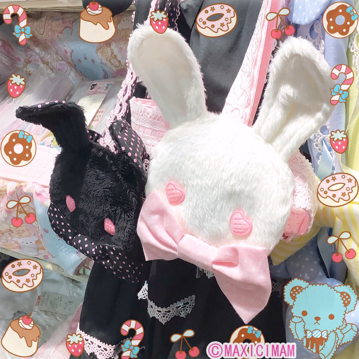 maxicimam_h's tweet photo. マキシマム原宿店、本日19時まで営業中。
ウサちゃんいっぱいでご来店お待ちしています✨
#ロリィタ #懐古ロリィタ #ゴスロリ #Lolitafashion #maxicimam #plussizefashion #gothiclolita https://t.co/zJb8QGoHrT