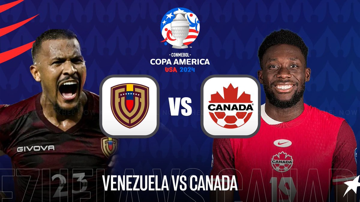 Venezuela vs Canada Live Streaming and TV Listings, Live Scores, Videos - July 6, 2024 - Copa America