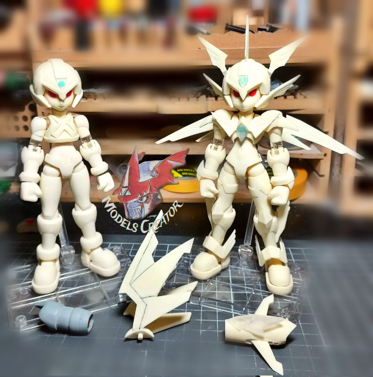 COPY-X & Ultimate Armor 全GK複製製作 還沒上色😭😭😭