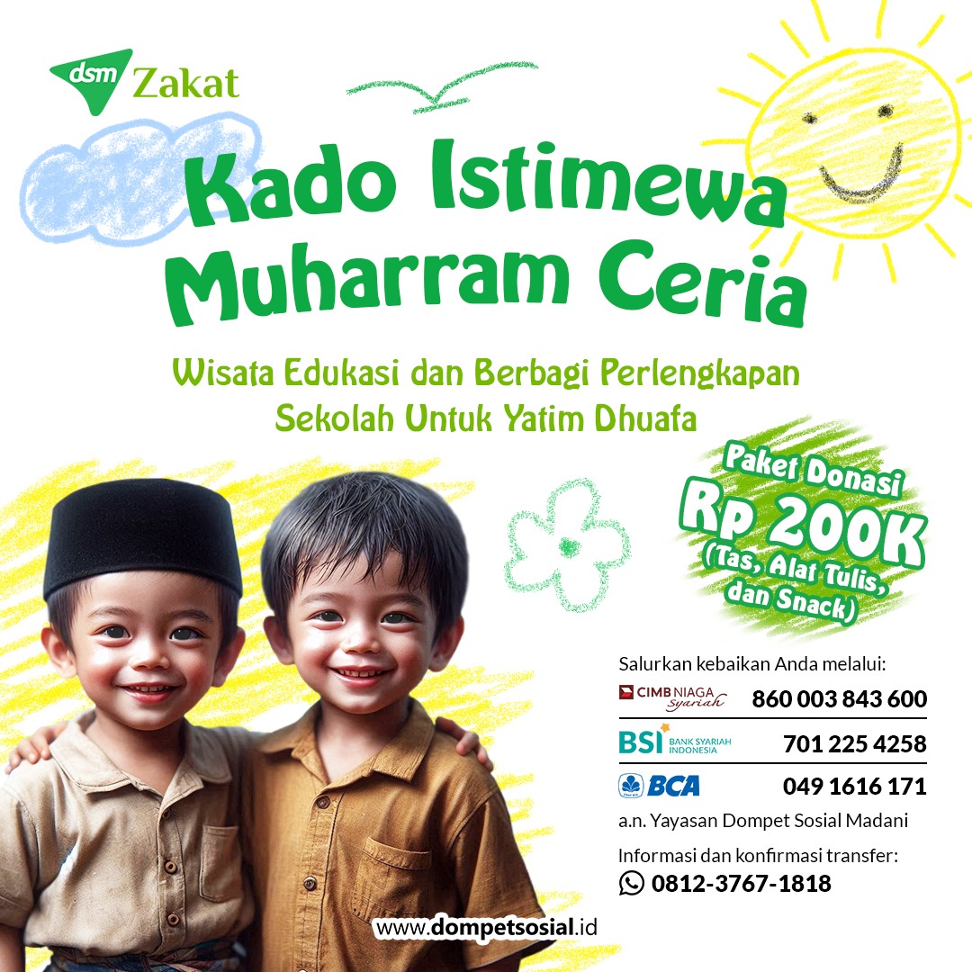 dompetsosial_'s tweet photo. Sobat, setiap amalan kecil kita saat ini akan menjadi saksi dikemudian hari lhoo
Sebagaimana Allah SWT berfirman "pada hari, (ketika) lidah, tangan, dan kaki mereka menjadi saksi atas mereka terhadap apa yang dahulu mereka kerjakan" (Qs An-Nur : 24). https://t.co/RjhsDUWkrr