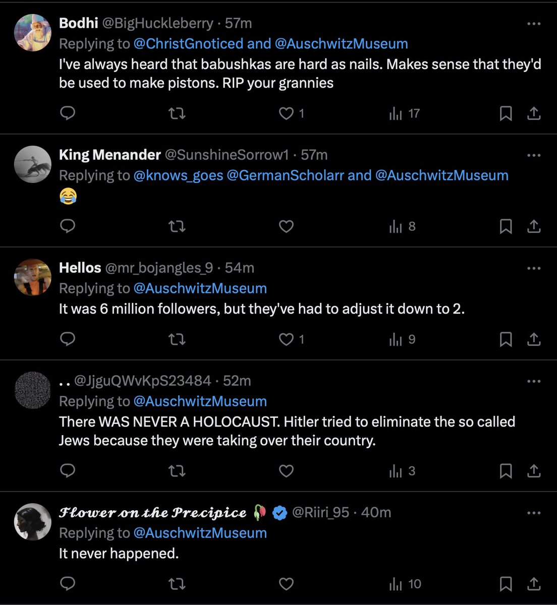 Auschwitz Memorial tweet media