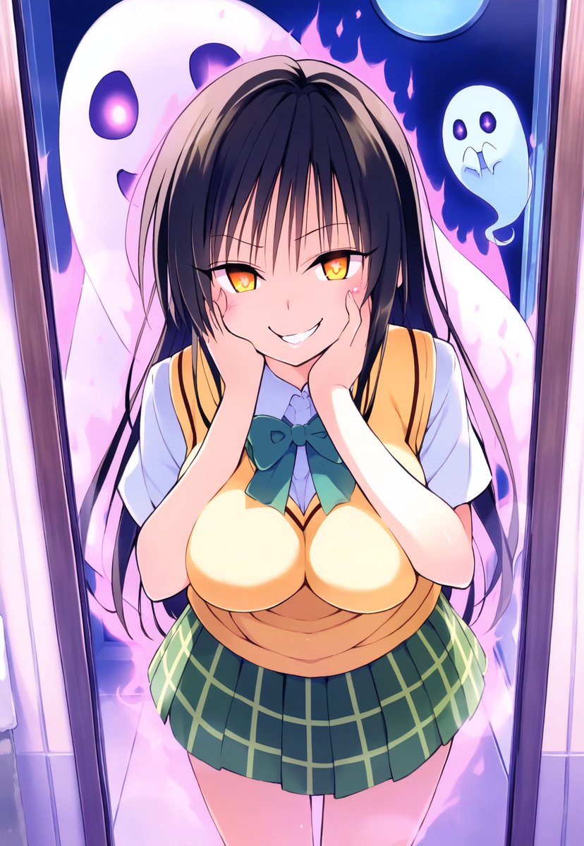 AIscynth's tweet photo. Yui Kotegawa Possession (To-Love Ru) #NovelAI #NAIDiffusionV3 #AIart #AIイラスト #anime #toloveru #ToLOVEるダークネス #TSF #possession https://t.co/QUqgSXeZiN