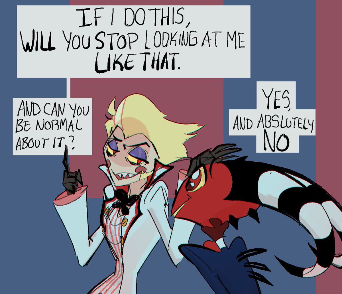 Adyophene's tweet photo. I have been thinking about Blucifer lately
#HelluvaBoss #HazbinHotelFanart https://t.co/1GDliey8ND