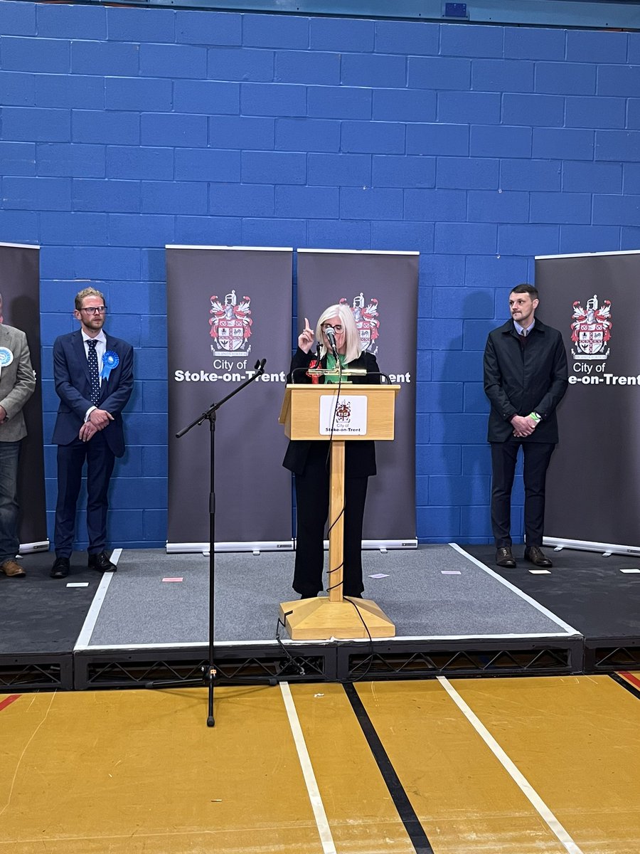 And that’s a wrap in Stoke-on-Trent! 

#Labour GAIN all three seats they’ve lost since Brexit. 

Stoke is red again 🔴

#GeneralElection2024