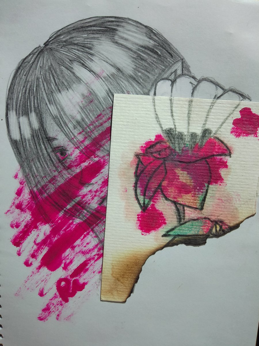 kisohideko's tweet photo. Old arts from 2022 when I used the name rei hehe

— anger, sorrow, pain, death

#kisocheliart #artidn #zonakaryaid #artistindonesia https://t.co/0MBHQL1zps