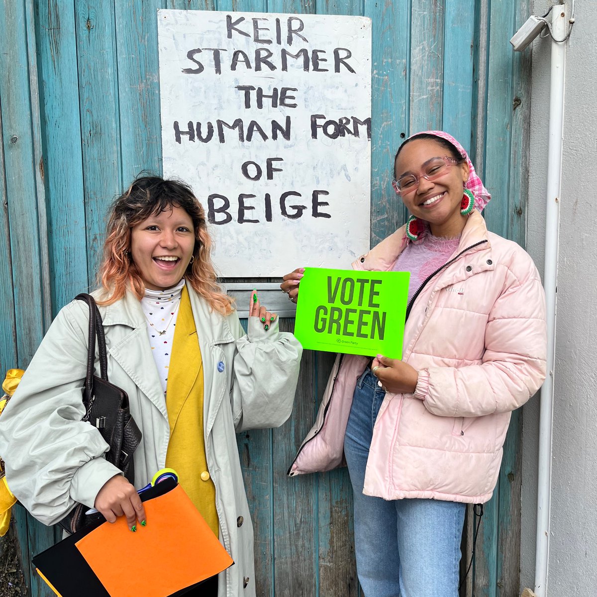 The Green Party have won 4 seats in the UK election!!! 3 of those seats they flipped: they’ve shown that you *can* vote for who you actually want to vote for and that change *is* possible