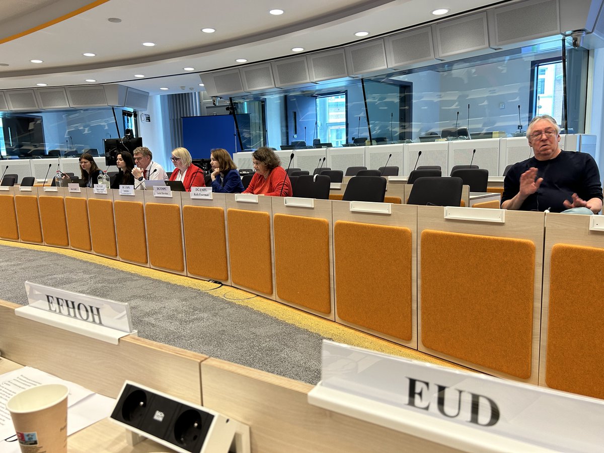 European Union of the Deaf (@eud_brussels) on Twitter photo Today, our Policy Manager Alexandre Bloxs attends a dialogue with Mario Nava, new DG of <a href="/EU_Social/">EU Social 🇪🇺</a>, to discuss CSO priorities and how DG EMPL can best support them.
#EUD #DGEMPL #Inclusion #DeafRights #EUDialogue Today, our Policy Manager Alexandre Bloxs attends a dialogue with Mario Nava, new DG of <a href="/EU_Social/">EU Social 🇪🇺</a>, to discuss CSO priorities and how DG EMPL can best support them.
#EUD #DGEMPL #Inclusion #DeafRights #EUDialogue