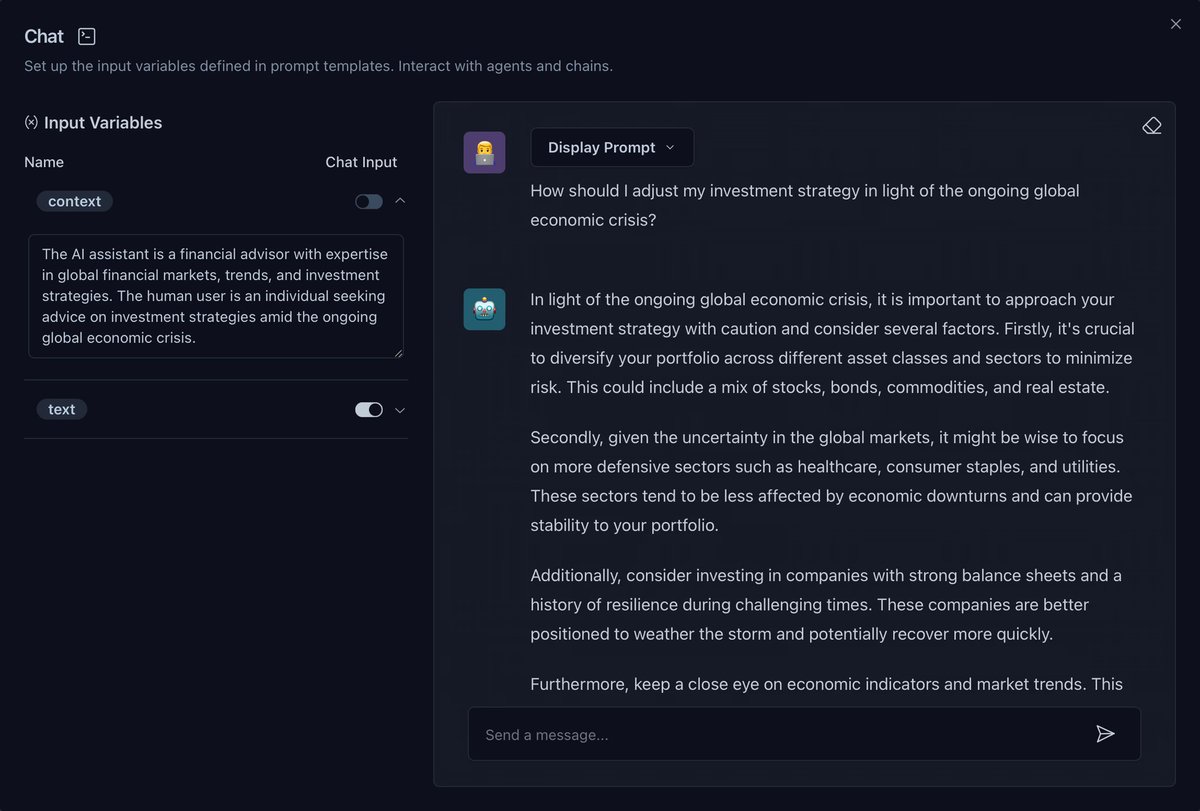 mdrifatcom's tweet image. 🚀 Discover Langflow: The Zero Code Platform for AI! 🌐✨
Open Source
Graphical LLM Interface
User-Friendly
Build AI workflows easily with drag-and-drop simplicity.
#AI #Langflow #NoCode #OpenSource #Tech