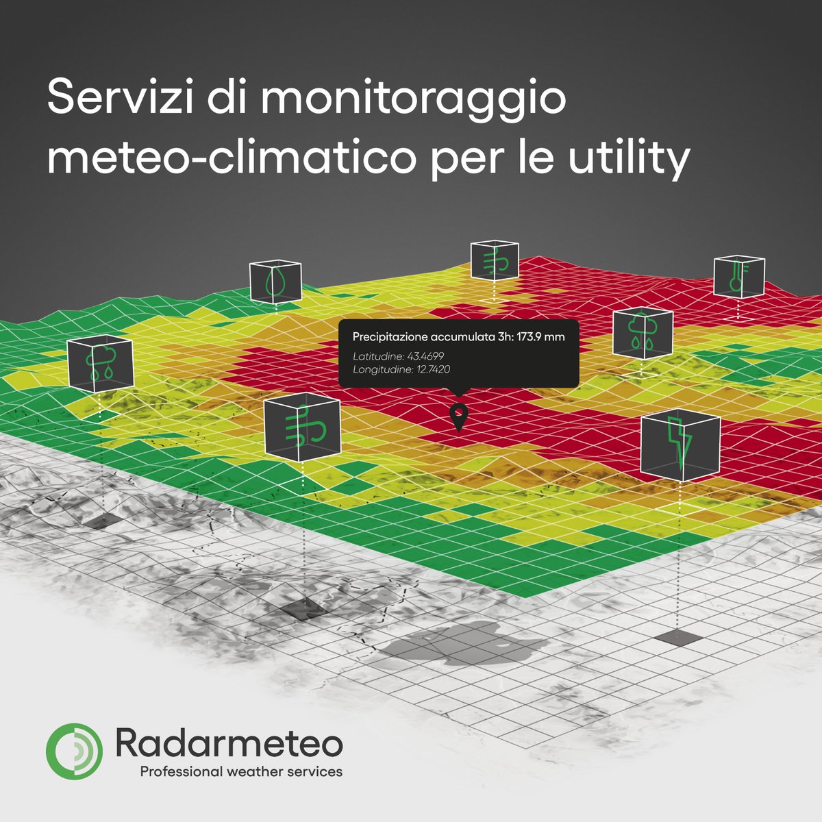 📢𝐒𝐞𝐫𝐯𝐢𝐳𝐢 𝐝𝐢 𝐌𝐨𝐧𝐢𝐭𝐨𝐫𝐚𝐠𝐠𝐢𝐨 𝐌𝐞𝐭𝐞𝐨-𝐂𝐥𝐢𝐦𝐚𝐭𝐢𝐜𝐨 𝐩𝐞𝐫 𝐥𝐞 #𝐔𝐭𝐢𝐥𝐢𝐭𝐲!🌦️

<a href="/radarmeteosrl/">Radarmeteo</a> offre soluzioni e sistemi di misurazione puntuale degli eventi atmosferici, fornendo un supporto operativo e decisionale.

Scopri➡️ t.ly/cZ8CA