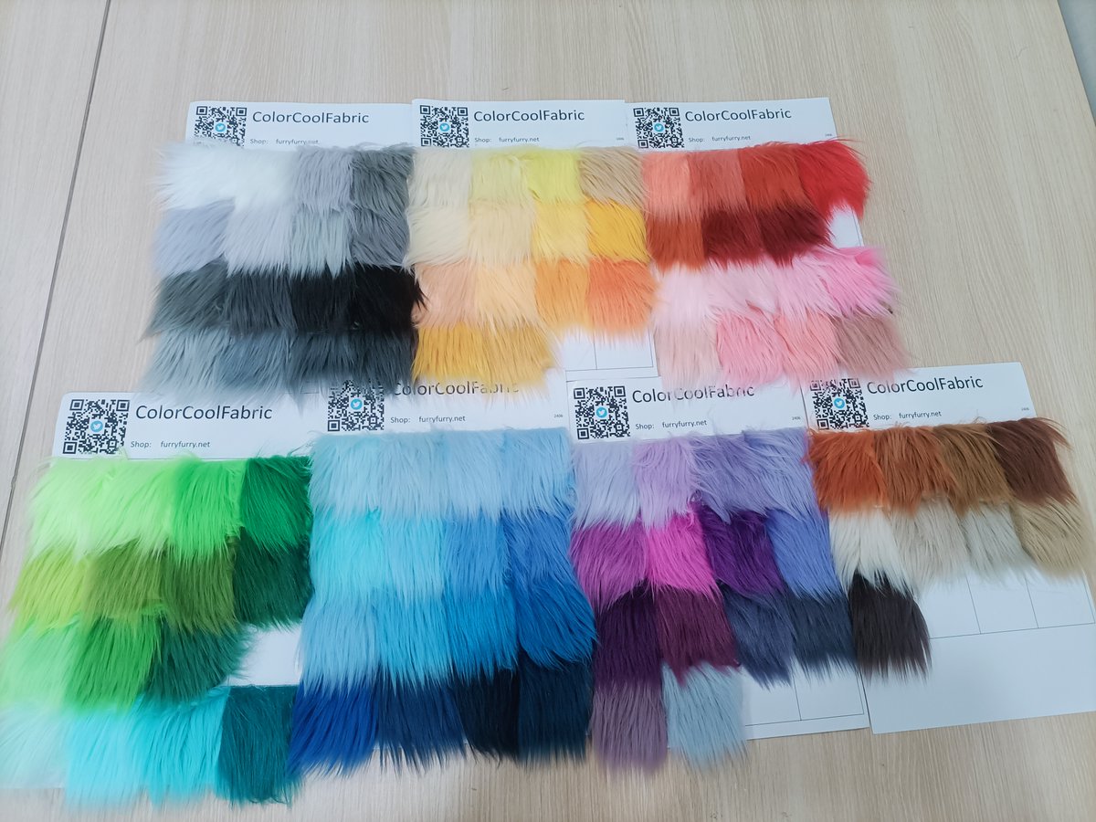 ColorCoolFabric's tweet image. #fursuit #fursuitfabric #furfabric
Expected to be available for sale next week