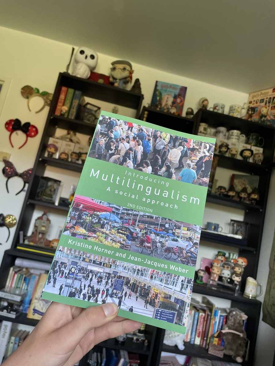 HeleneCombe's tweet image. Today’s book 😍 #masterstudent #multilingualism