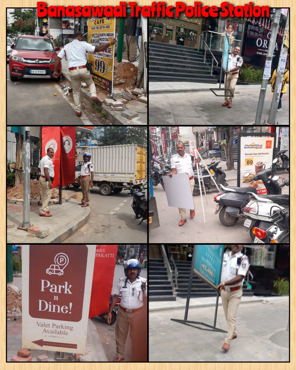 bwaditrafficps's tweet photo. ಈ ದಿನ ನಮ್ಮ ಸಂಚಾರ ಪೊಲೀಸ್ ಠಾಣಾ ವ್ಯಾಪ್ತಿಯಲ್ಲಿ ಪಾದಚಾರಿ ಮಾರ್ಗದಲ್ಲಿದ್ದ ಅನಧಿಕೃತ ಅಂಗಡಿ ಮುಂಗಟ್ಟುಗಳು ಮತ್ತು ಬಿಲ್ ಬೋರ್ಡ್ ಗಳನ್ನು ವಿಶೇಷ ಕಾರ್ಯಾಚರಣೆ ಕೈಗೊಂಡು ತೆರವುಗೊಳಿಸಿ, ಸದರಿಯವರ ವಿರುದ್ಧ ಪ್ರಕರಣಗಳನ್ನು ದಾಖಲಿಸಿ, ಪಾದಚಾರಿಗಳ ಸುಗಮ ಸಂಚಾರಕ್ಕೆ ಅನುವು ಮಾಡಿಕೊಡಲಾಯಿತು.
#ಮುಕ್ತಕಾಲುದಾರಿ
#ReclaimFootpath https://t.co/M7Vwdd4QFR