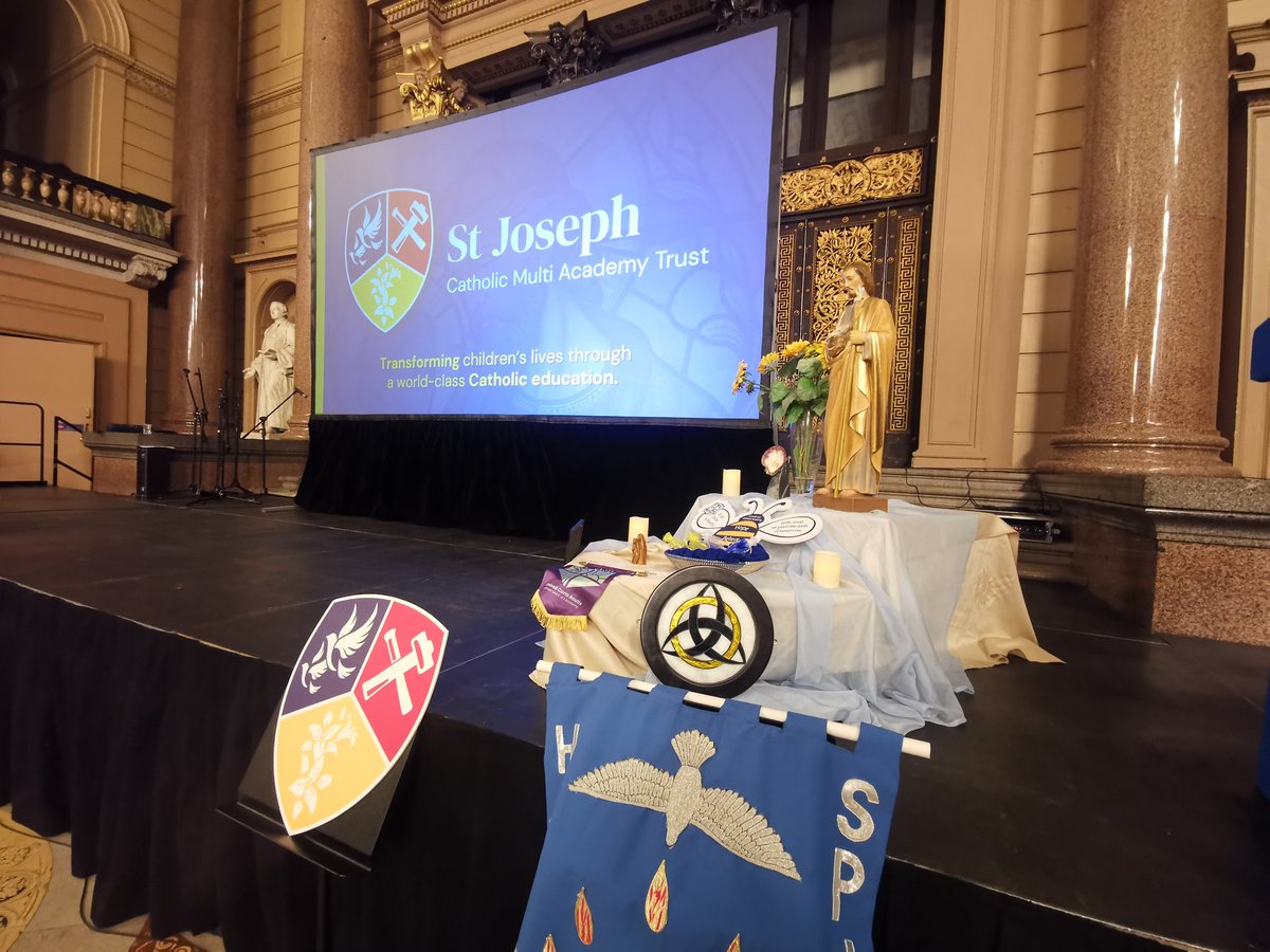 NDEvertonValley's tweet image. It is wonderful to come together with other academies within @StJosephCMAT today looking at how we will work together in faith and transform the lives of children. #TrustConference #INSETday #staffdevelopment