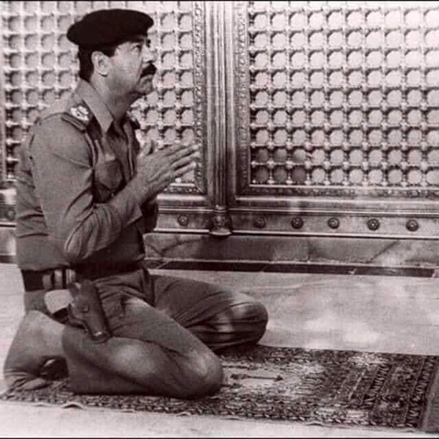 Najdi_khllas's tweet photo. Former President Of Iraq
Saddam Hussain In Front Of 
Bargah-e-Ghousiya.💙

Location:- Baghdad, Iraq 🇮🇶 https://t.co/2gBC1TQrm9