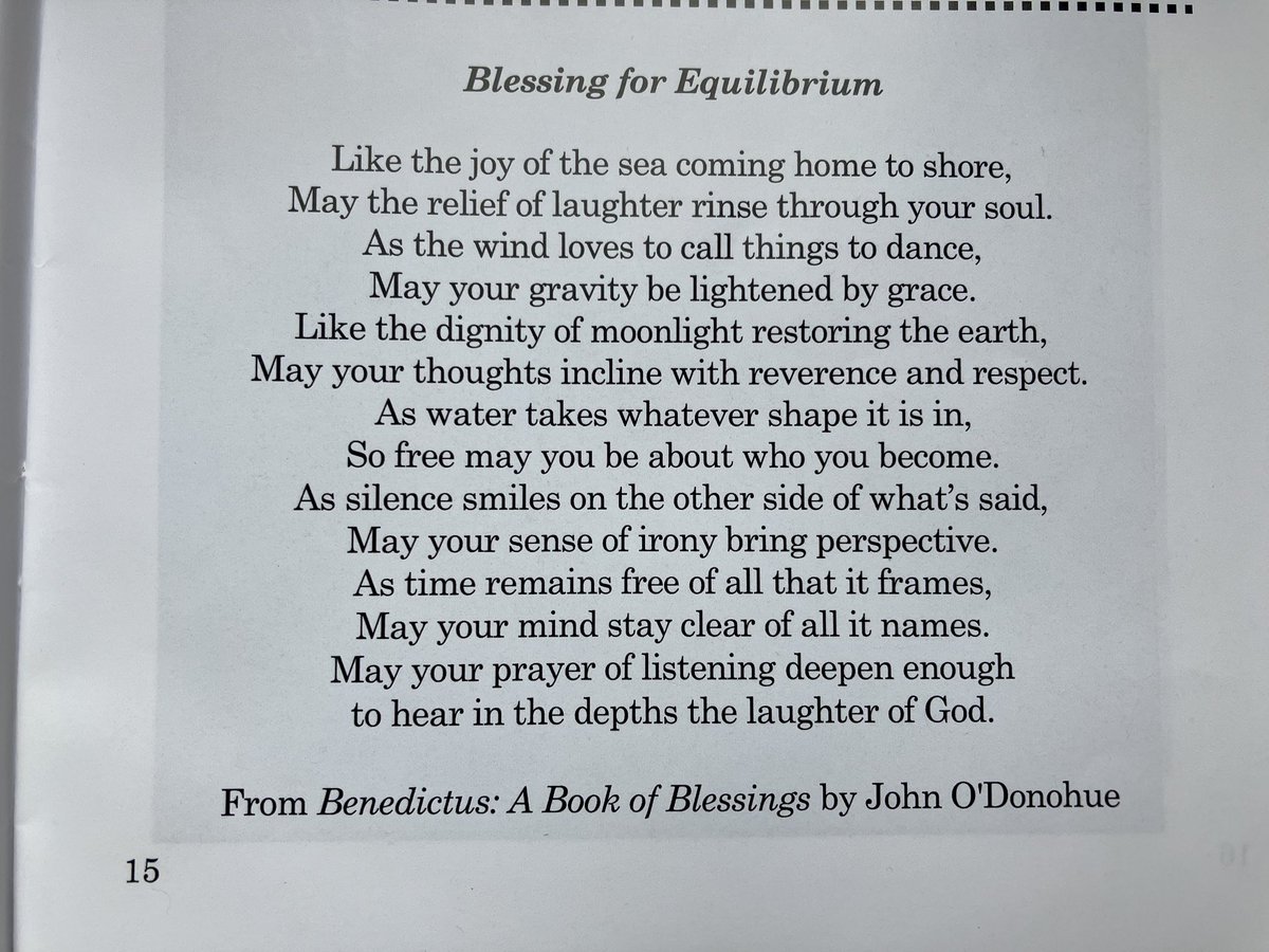 One of our class shared this prayer this morning - just what I needed!