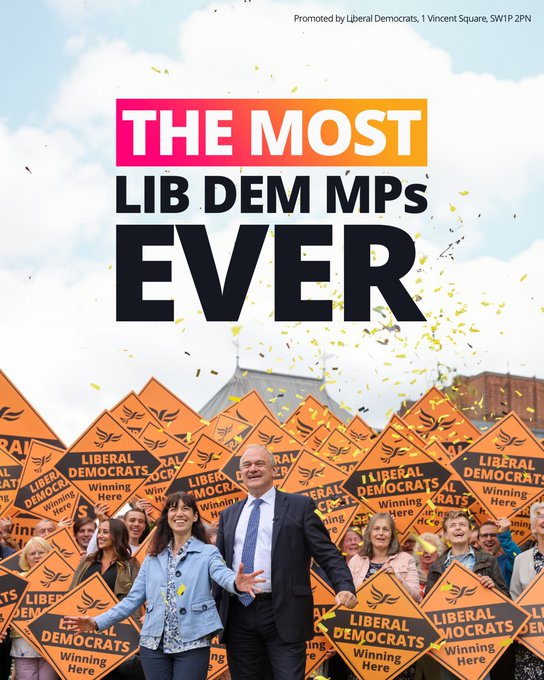 What a result! Huge congratulations to all our new MPs! A special shout out to new MPs who are former members of <a href="/LibDemsinEurope/">LibDems in Europe</a> and <a href="/libdemsinfrance/">LibDemsinFrance</a>  - <a href="/LibDemDavid/">David Chadwick MP 🔶</a> <a href="/fivanmierlo/">Freddie van Mierlo MP 🔶</a> and <a href="/TweetingCollins/">Victoria Collins MP</a> - and <a href="/LibDemsinEurope/">LibDems in Europe</a>'s honorary president <a href="/LaylaMoran/">Layla Moran 🔶🕊️</a>.

Well done