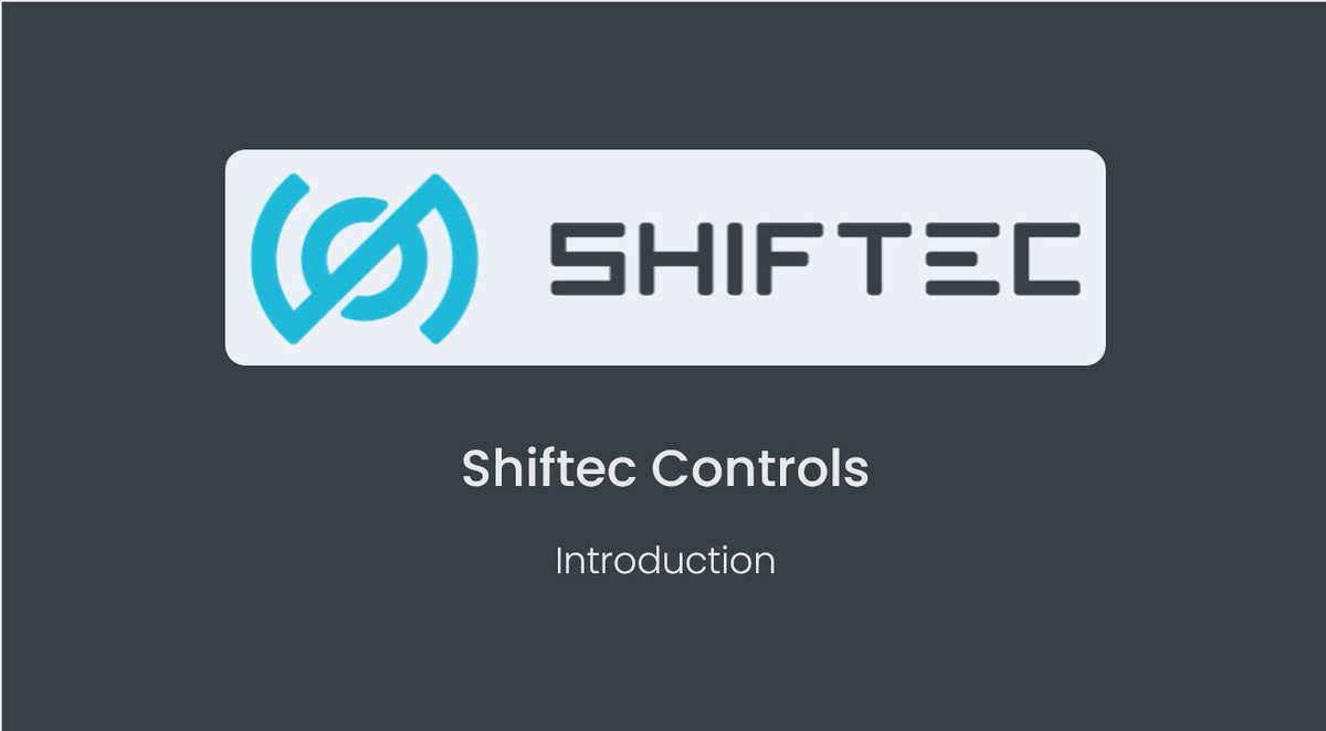 Introducing Shiftec's vehicle control product range, latest overview:

Download: hubs.ly/Q02FqyZk0