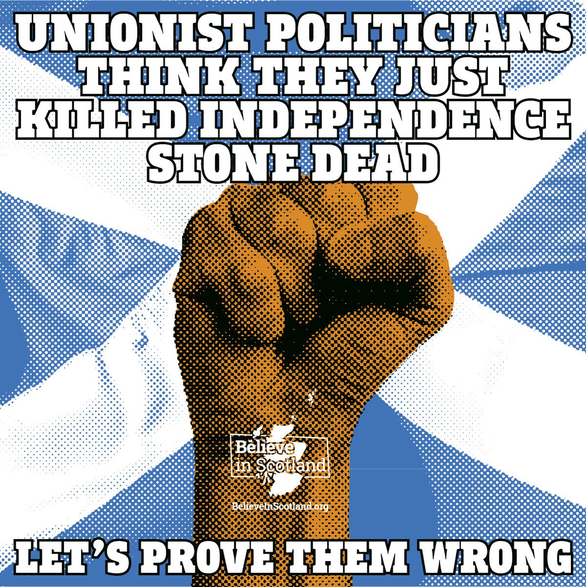 20,000 others have already pledged their support, because only a non-party-political independence campaign can move independence support to the levels we need to win our independence. 

👇 We Believe in Scotland – Join us!  5/5
believeinscotland.org/become_a_member