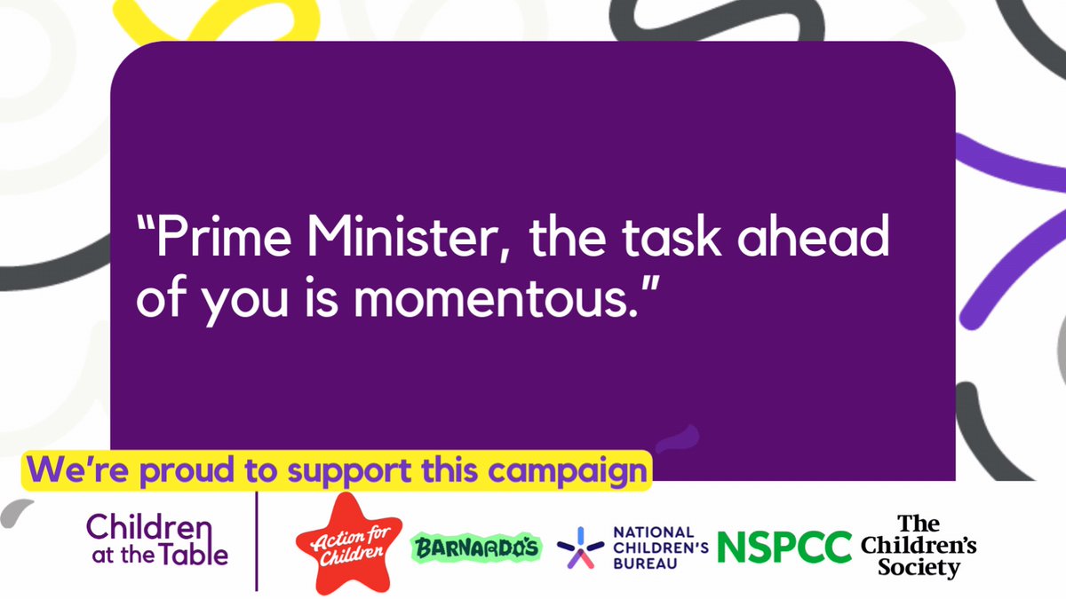 apiplay's tweet image. Congratulations to the new Prime Minister. As supporters of the #ChildrenAtTheTable campaign, we want the next government to put babies, children &amp;amp; young people at the heart of its policies. Read the Coalition's message to the new Gov: buff.ly/4buP3hO 
#PathwayToPlay