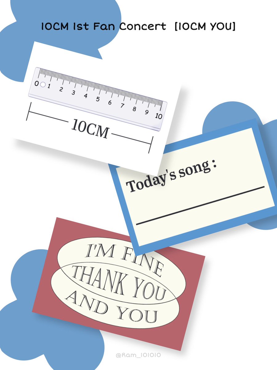 ◡̈ 10CM 1st Fan Concert  [10CM YOU] ◡̈

◡̈ 센치너 자격증에 추가로 스티커를 나눔합니다!
    스티커는 4cm 가량의 미니 스티커 입니다.

◡̈ 날짜 : 7/6(토), 7/7(일)
◡̈ 수량 : 극소량 ( 자격증과 같이 포장 )
◡̈ 장소 및 시간 : 당일 공지 
◡̈ 무인나눔 예정

#십센치 #권정열