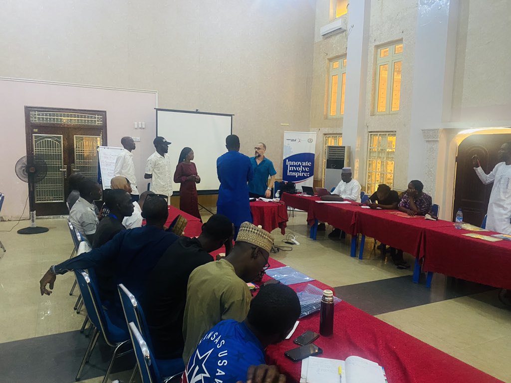 <a href="/kc2ony/">Nkwocha Kctony X.</a> <a href="/daphohealthcare/">DAPHO</a> <a href="/HRInews/">Harm Reduction International</a> <a href="/DavidMosesOlofu/">David Moses Olofu</a> <a href="/frontlineaids/">Frontline AIDS</a> <a href="/UNITAID/">Unitaid</a> <a href="/allianceforph/">AlliancePublicHealth</a> <a href="/UNODC_Nigeria/">UNODC Nigeria</a> @PSIimpact <a href="/Coactteam/">Coact</a> <a href="/revatics/">Revati Chawla</a> <a href="/TDeshko/">Tetiana Deshko</a> As the session with the note takers progress, <a href="/MatSouthwell/">Mat Southwell</a> is simultaneously engaging community facilitators in roleplaying.

Divided into 3 groups, they brainstorm and act out recruitment processes for FGDs, pilot phase, &amp; discuss next steps while sharing learnings.
#HEPCIII_Ng