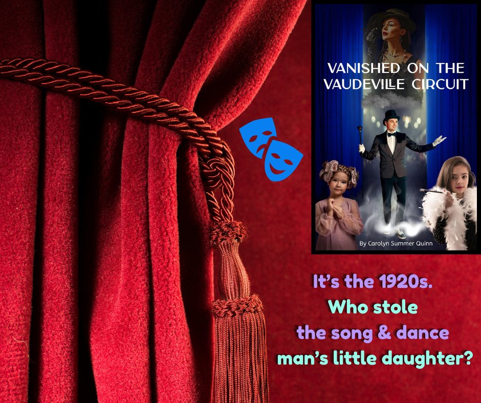 sequinrosette's tweet image. Vaudeville.  The 1920s.  Who kidnapped the song and dance man's daughter - and WHY?  #writingcommunity #writersi #readingcommunity #readers #booksbooksbooks #bookstoread #booksworthreading